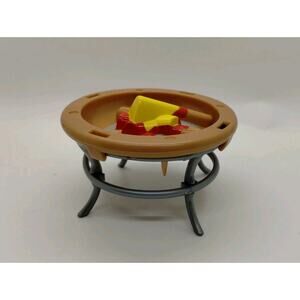 Dollhouse Fire Pit - 2012 My Life Camping Furniture Funrise Accessory